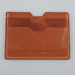 Bosswik kortholder i læder til 5 kort - Model K1003